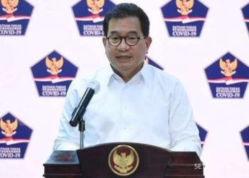 ILUSTRASI. Juru Bicara Satuan Tugas Penanganan COVID-19 Wiku Adisasmito menyebut: Vaksin saja tak cukup meningkatkan imun lawan corona