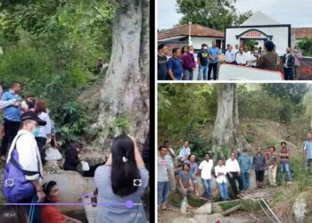 Gambar "Mual" Pauseang di Lumban Sialaman, Kecamatan Muara Kab. Tapanuli utara (ANTARA/Imran Napitupulu)