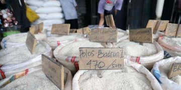 ILUSTRASI. Biaya produksi beras Indonesia menjadi yang termahal di Asia, meski secara produksi lebih tinggi dari negara-negara produsen beras lainnya. Tribunnews/Jeprima