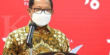 ILUSTRASI. Secara garis besar, Inmendagri No. 62/2021 mengatur tentang Pencegahan dan Penanggulangan Covid-19 2019 pada Saat Nataru 2021. ANTARA FOTO/Biro Pers Setpres/Rusman/Handout